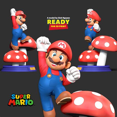 mario stl|3d models of mario.